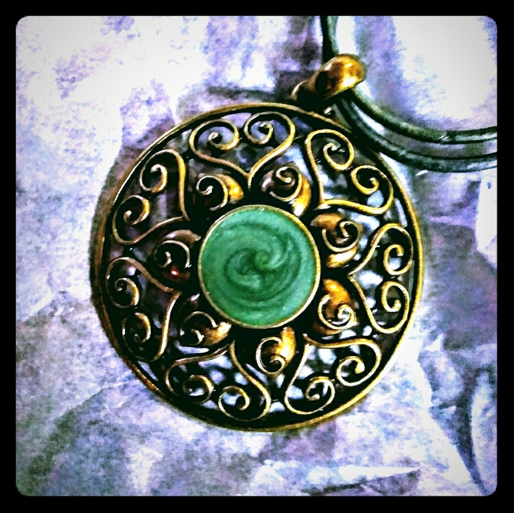 Necklace with Sun Pendant